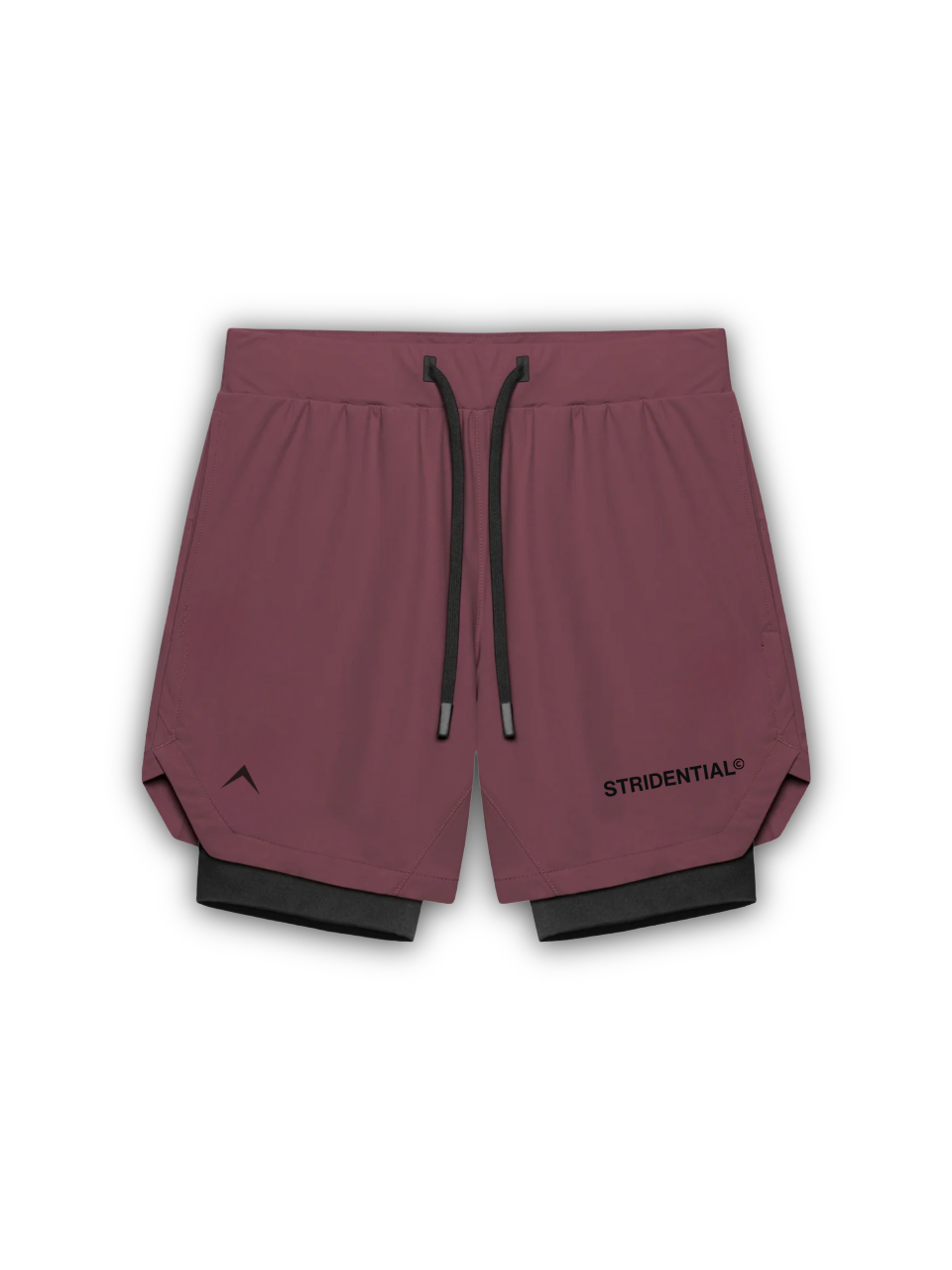 HYBRID 5" SHORT - MAROON
